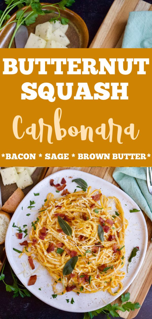 Easy Butternut Squash Carbonara: A Family Fall Favorite
